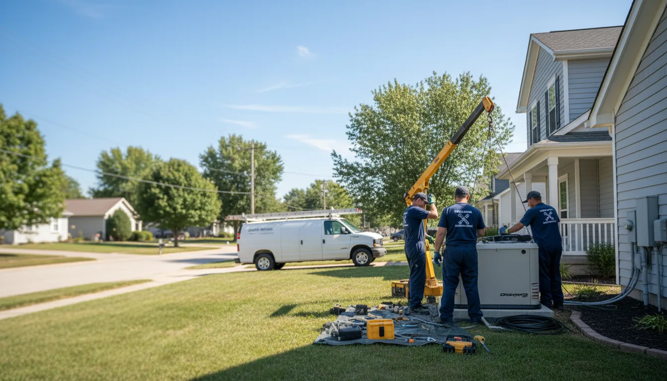 Generator Installation in West Des Moines, IA near me